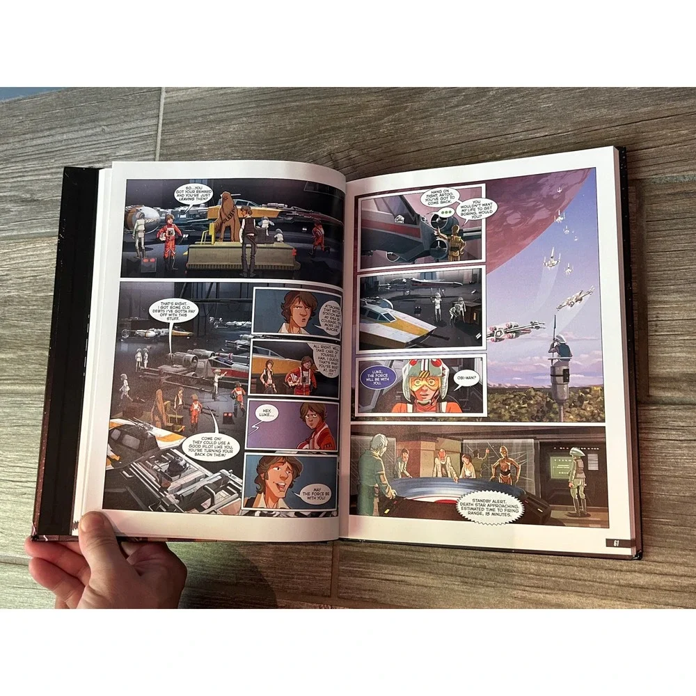 Star Wars The Original Trilogy A Graphic Novel‎ Hardcover Disney Lucasfilm 2016